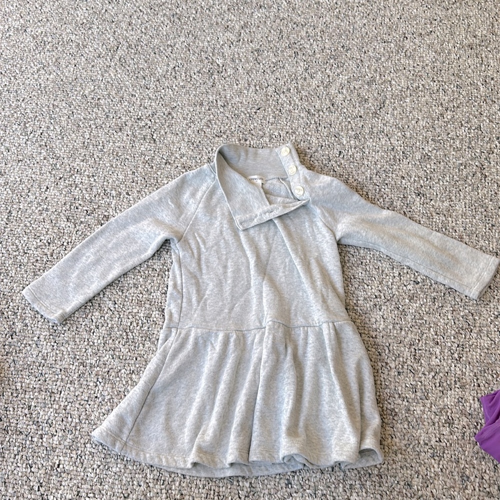 Crewcuts sweatshirt dress/tunic sz 4